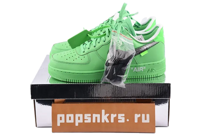 Off-White x Nike Air Force 1 Low “Light Green Spark” DX1419-300